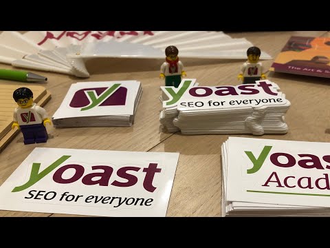 Yoast SEO 的禮物：想要他們的 sticker 或其他 item 請告訴我