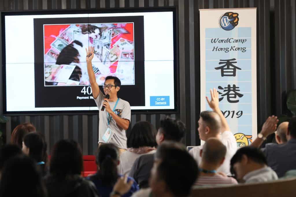 Edmond Yu Hong Kong WordCamp 2019