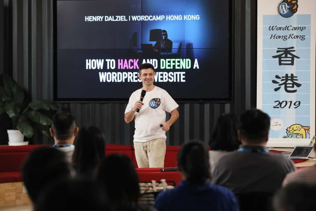 WordCamp Hong Kong 2019 報告 Henry Dalziel Hong Kong WordCamp 2019