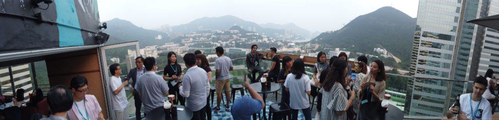 WordCamp Hong Kong 2019 報告 Hong kong WordCamp 2019 after party balcony