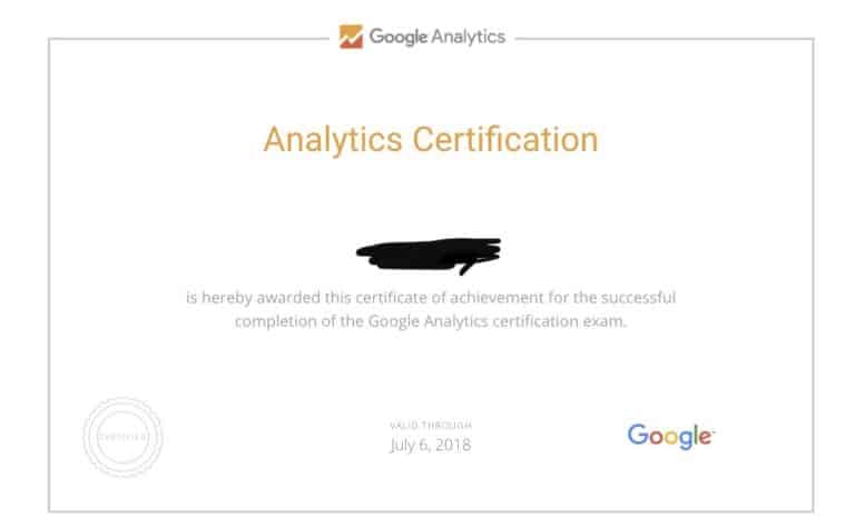 如何獲得Google analytics證書，從而可以使用Google analytics 認證?