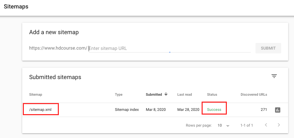 sitemap xml