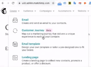 MailChimp 終於推出電郵營銷自動化的 visual builder (名為 customer journey)