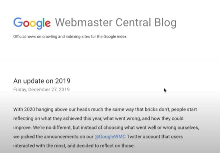 Google Webmaster Central Blog