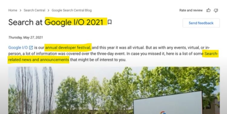 Google 2021年 I/O