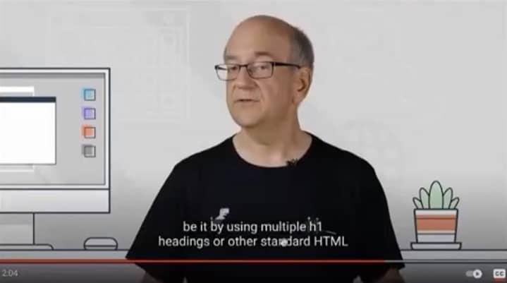 超過 50% 做 SEO 的人士用錯了 H1? John Mueller 影片分享