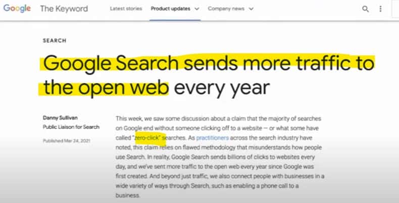 Google其實已經分配很多流量去網站,真的嗎? Google其實已經分配很多流量去網站,真的嗎?