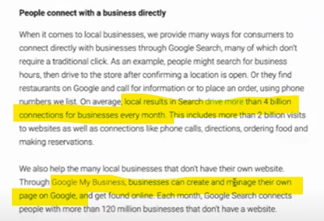 Google其實已經分配很多流量去網站,真的嗎? 用戶直接聯絡公司