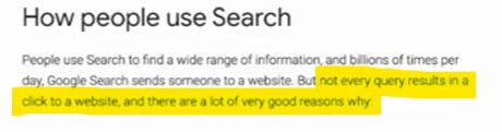 Google其實已經分配很多流量去網站,真的嗎? 不需要搜尋之後點入網站才找到答案