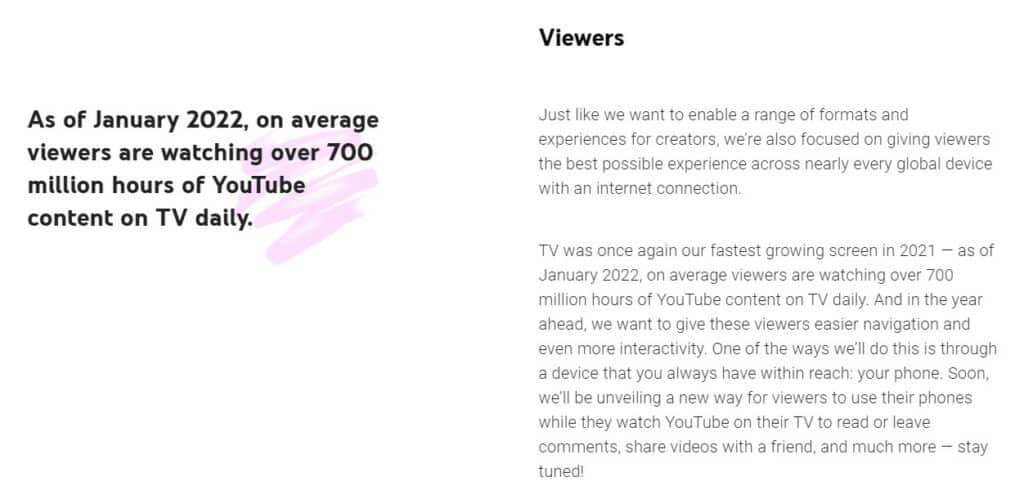 YouTube 2022 年 3 大發展方向 預計 2022 YouTube TV 用戶持續增長