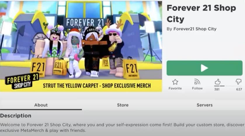 Forever 21 Shop City