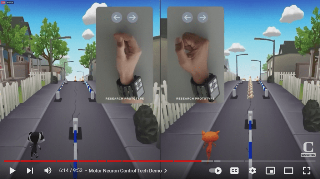 Meta Connect 2022 濃縮版 motor neuron control tech demo