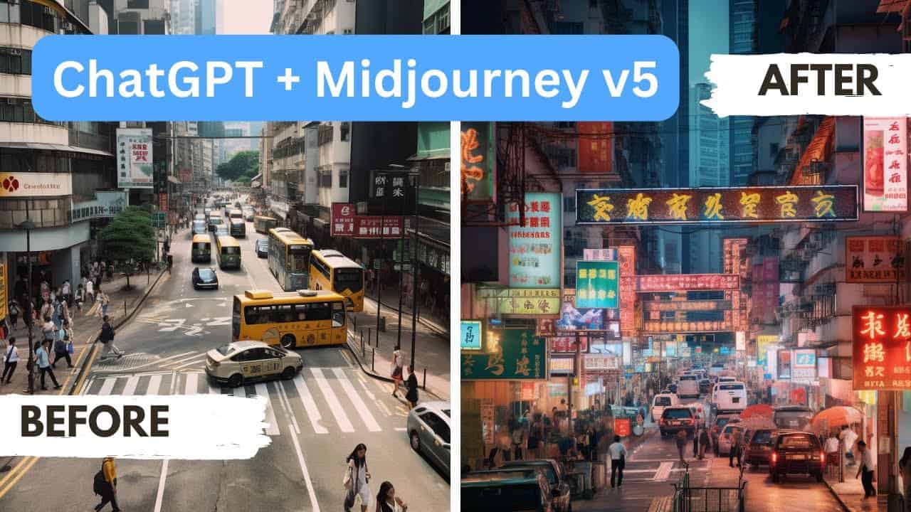 ChatGPT + Midjourney v5 提升圖像意境的 Formula