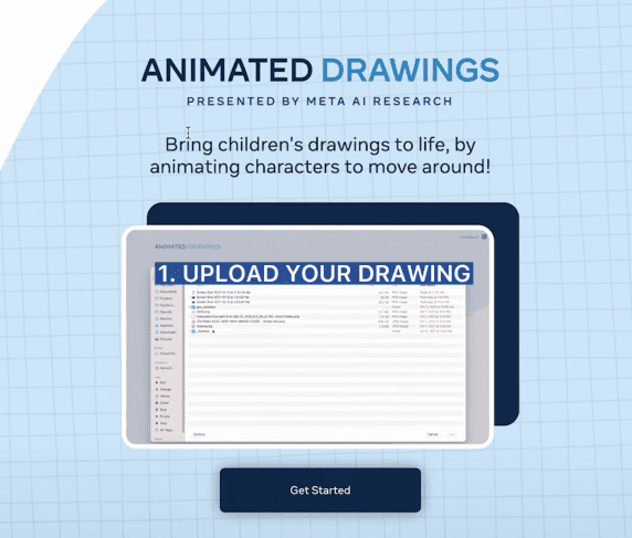 Meta 這個工具讓小朋友把繪畫作品變成動畫，適合輔助教畫畫老師增值