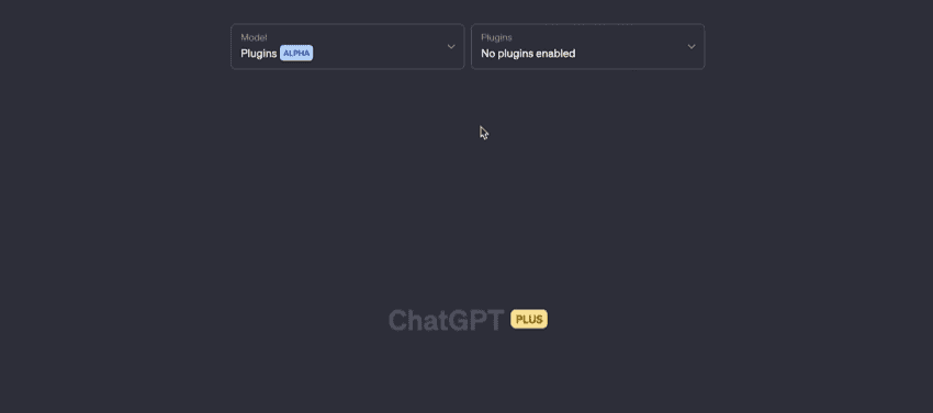 試玩 ChatGPT plugins