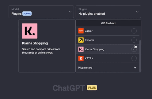 試玩 ChatGPT plugins 試玩 ChatGPT plugins