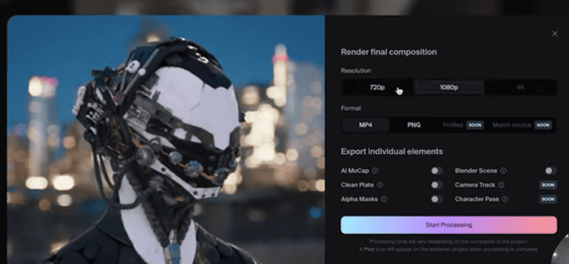 不懂影片效果也能用 AI 做到 VFX (Wonder Dynamics) 不懂影片效果也能用 AI 做到 VFX (Wonder Dynamics)