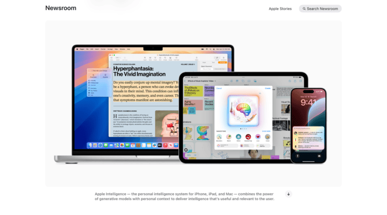 Apple Intelligence：打破AI新標準，iPhone、iPad和Mac的智能革命