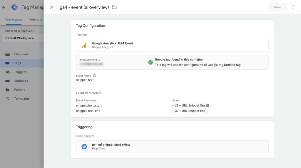如何在 GA4 中一步步追蹤 Google AI 概述(AIO)、精選摘要與 People Also Ask 流量 — 詳細教學 如何在 GA4 中一步步追蹤 Google AI 概述(AIO)、精選摘要與 People Also Ask 流量 — 詳細教學