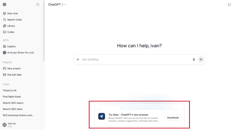 ChatGPT Atlas — OpenAI