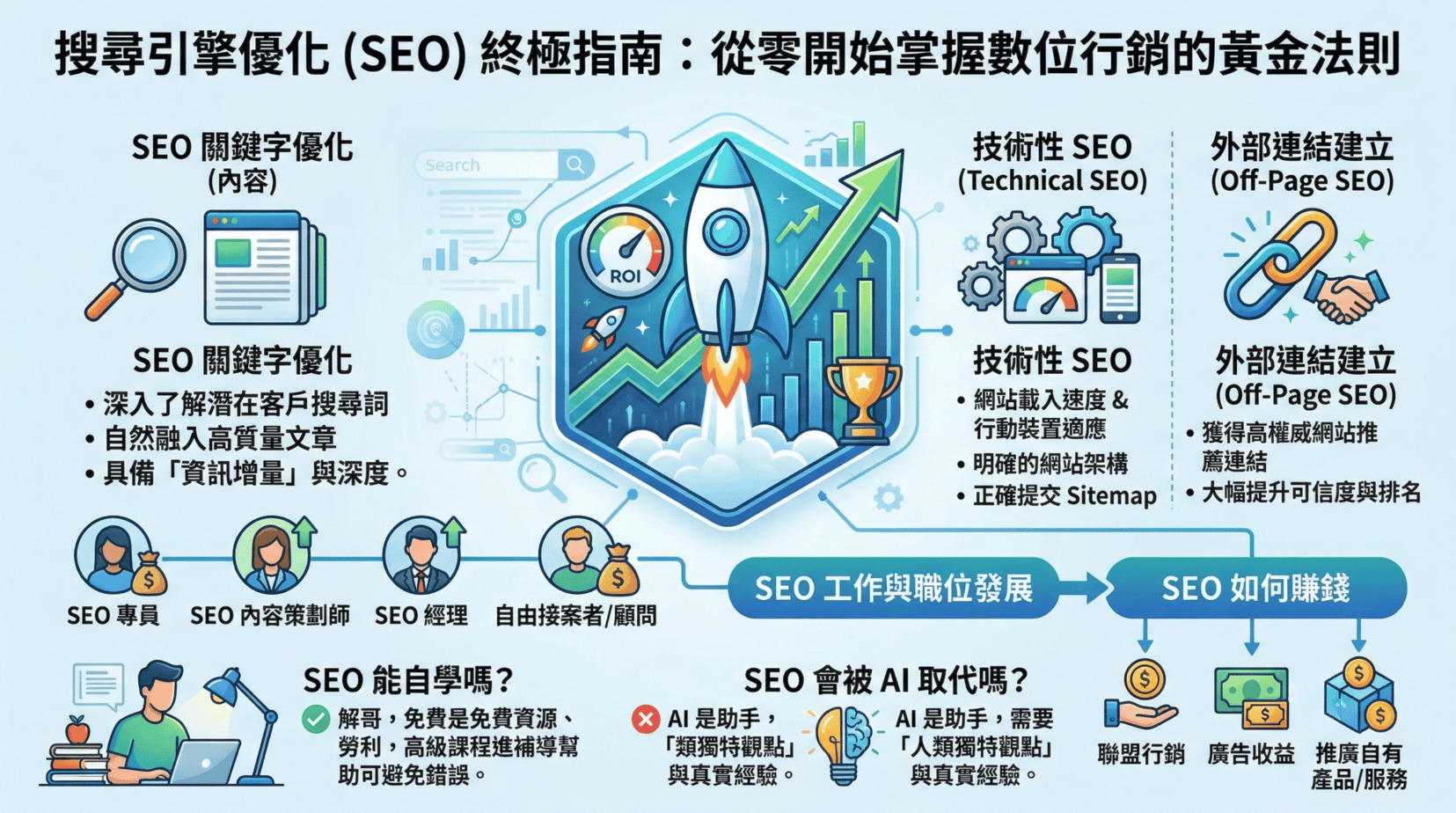搜尋引擎優化 (SEO) 終極指南：從零開始掌握數位行銷的黃金法則